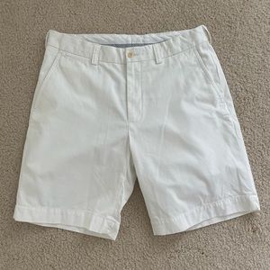 Men's White Polo by Ralph Lauren Shorts Size 34